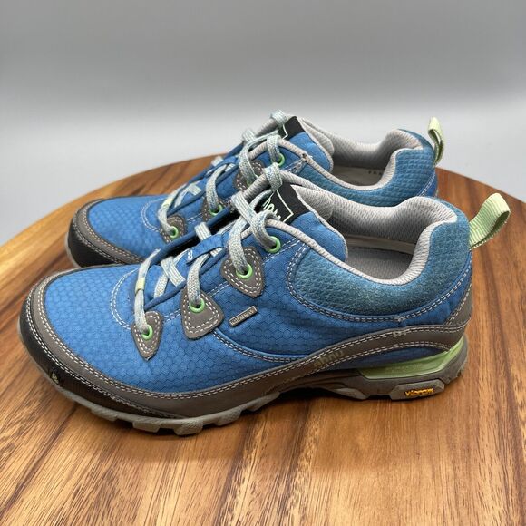 Anhu Shoes Womens Size 5 Hiking Blue Vibram Trail Running Sneakers Comfort - Picture 3 of 8